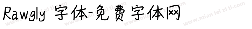 Rawgly 字体字体转换